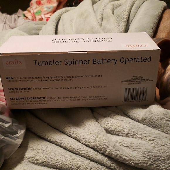 Craft Tumbler Spinner - Blue and Purple - Picture 2 of 2